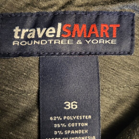Roundtree & Yorke ~ Sz 36 ~ Travel Smart Shorts ~ NWT - Picture 5 of 8